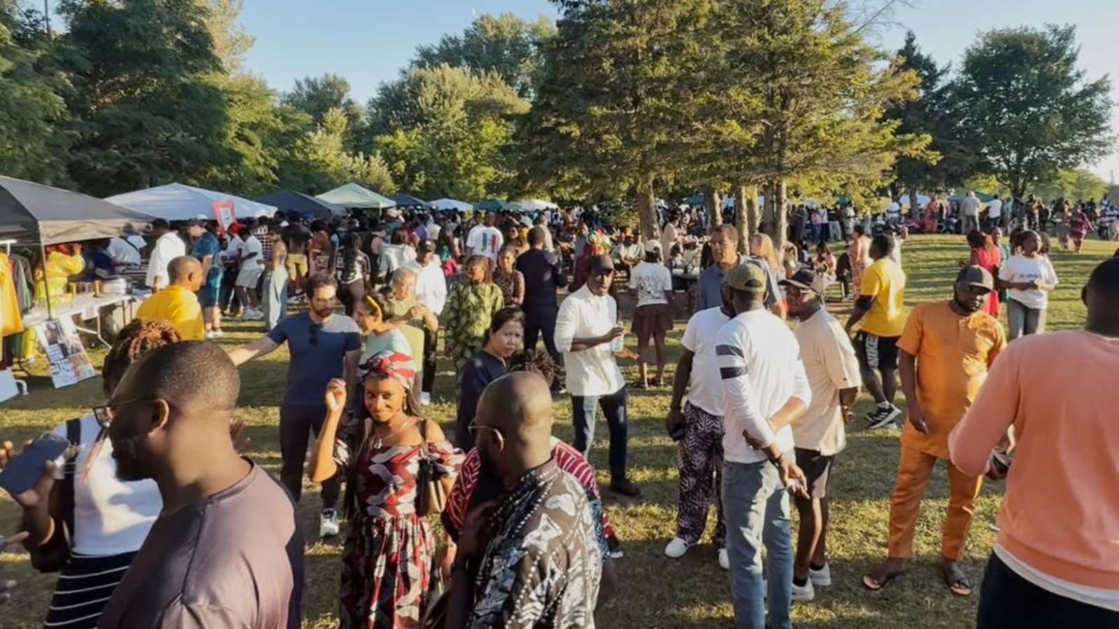Crowd enjoying the 2025 Ottawa Jollof Festival